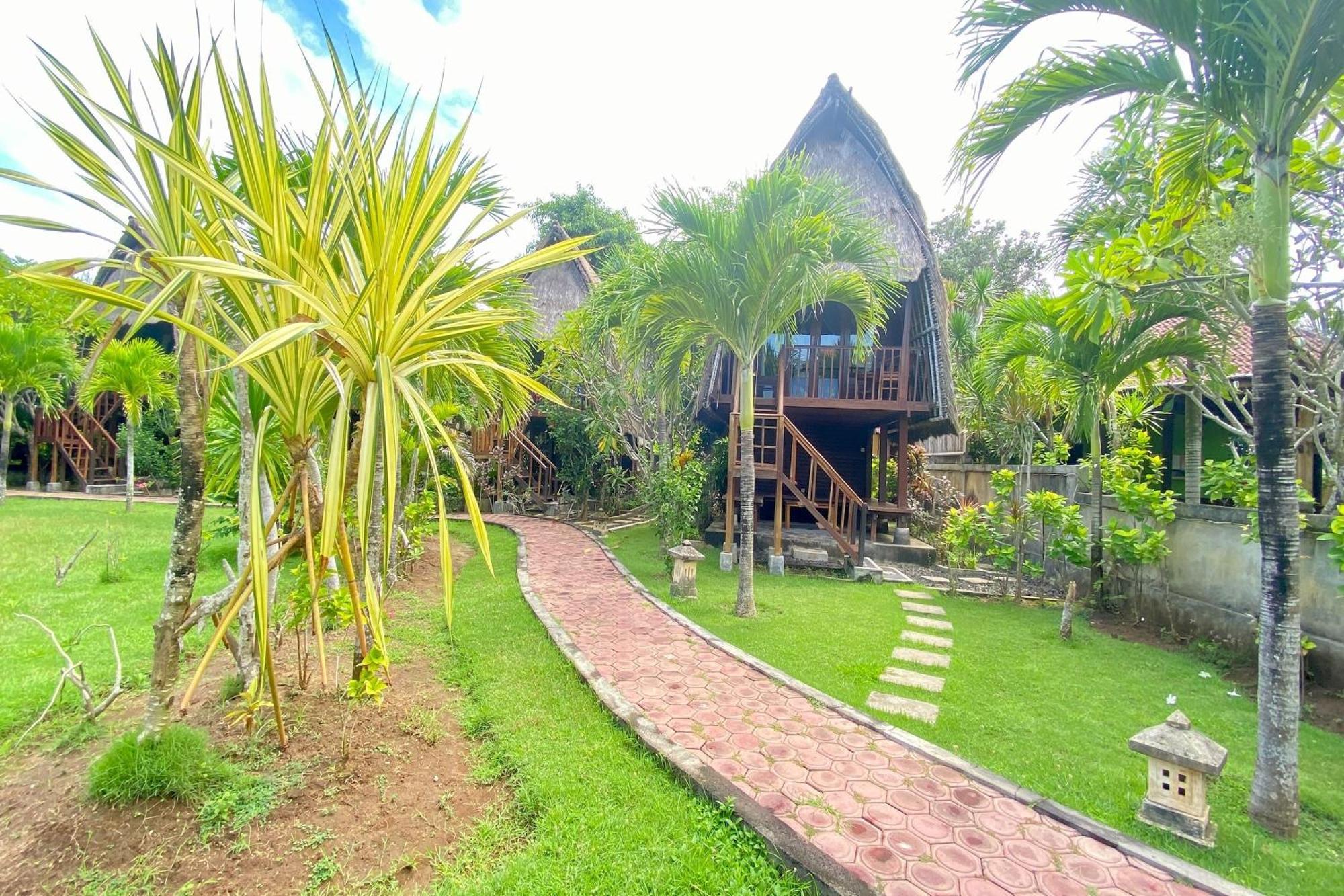 Abian Huts Dream Beach Lembongan Eksteriør billede