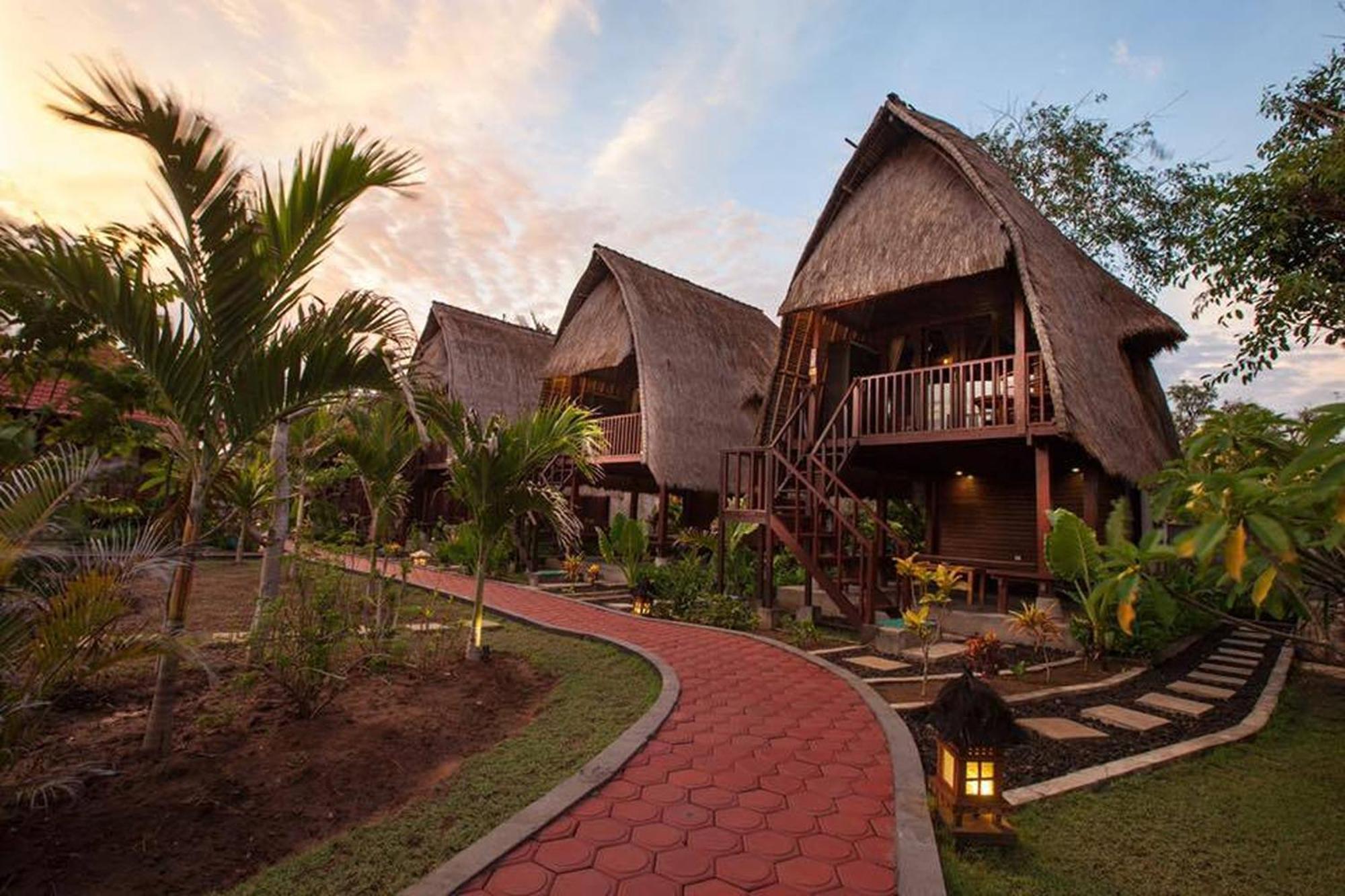 Abian Huts Dream Beach Lembongan Eksteriør billede