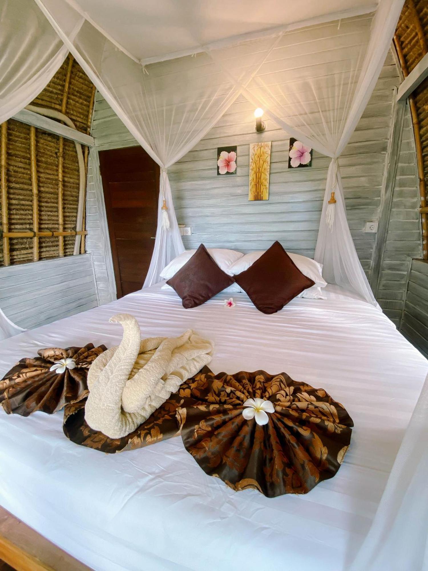Abian Huts Dream Beach Lembongan Eksteriør billede