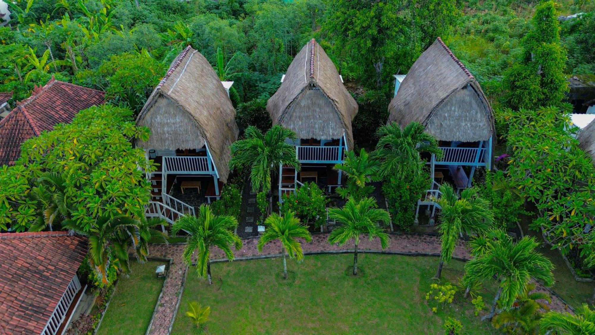 Abian Huts Dream Beach Lembongan Eksteriør billede
